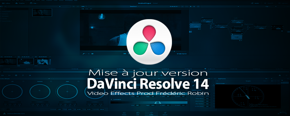 DaVinci Resolve 14 Lite et Studio : mise à jour 