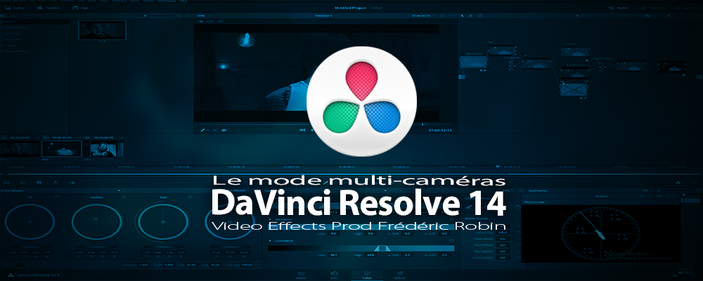 DaVinci Resolve 14 : Le mode multicaméras