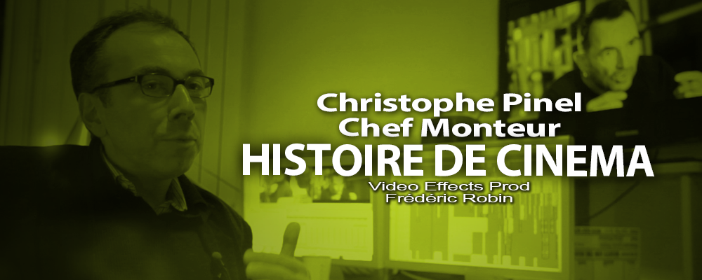 Interview Christophe Pinel Chef monteur de "9 mois Ferme" / "Au revoir là-haut"