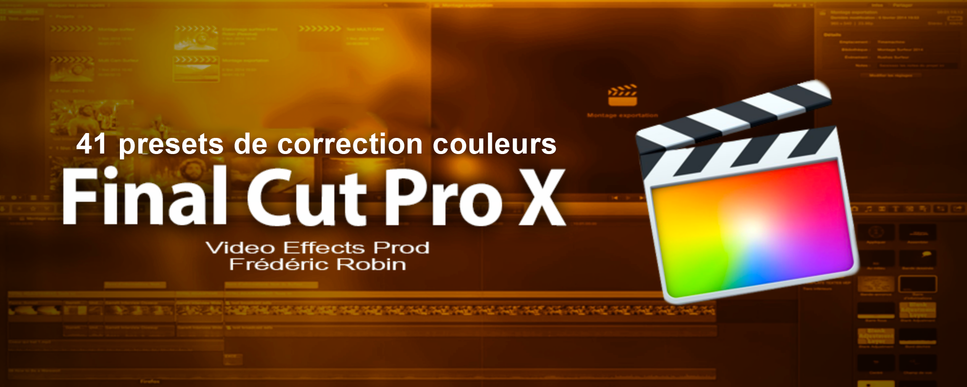 FCPX : 41 Presets de correction couleurs gratuits 