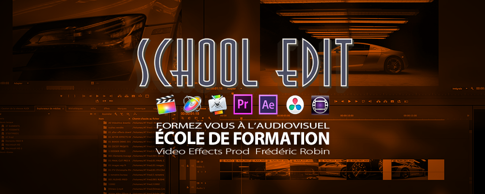 School Edit une nouvelle génération d'école pour apprendre l'audiovisuel