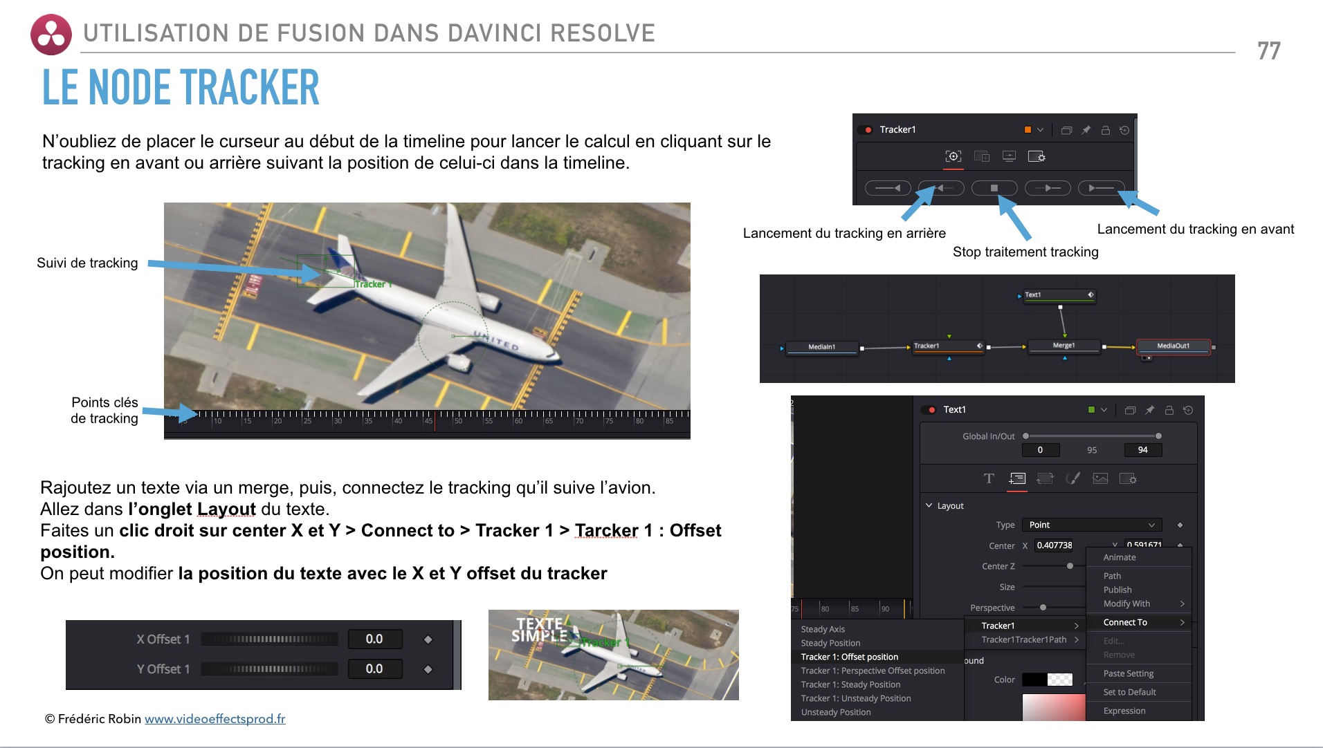 Utiliser Fusion dans DaVinci Resolve : PDF de formation en français