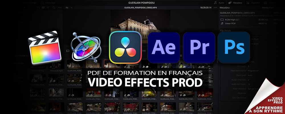 Le contenu de Video Effects Prod