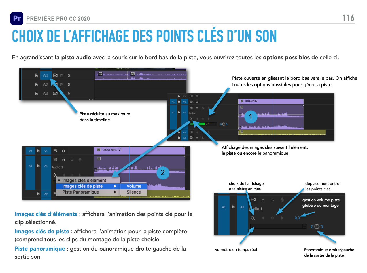 Première Pro CC 2020 : PDF de formation avec des exercices à réaliser