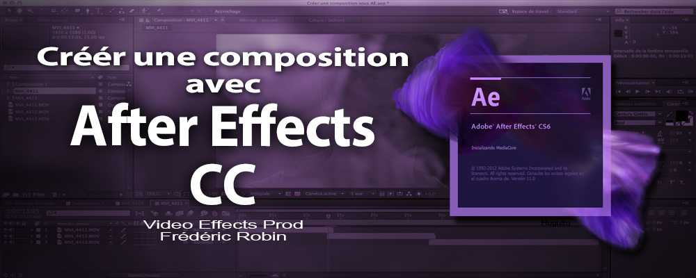 After Effects CC : Créer une composition