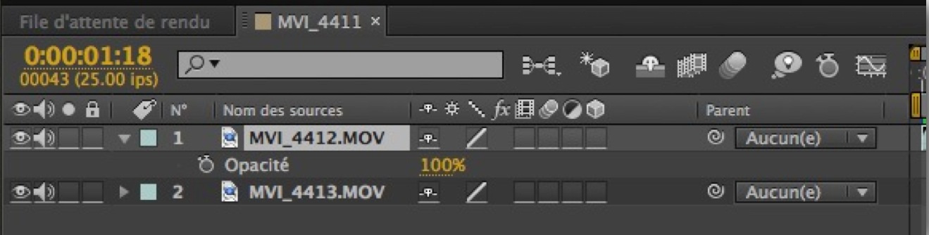 After Effects CC : Créer une composition