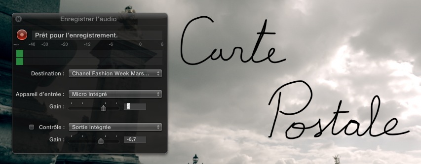 Outil Ebregistrement audio FCPX 10.1