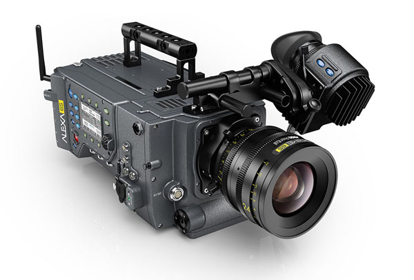 Caméra Alexa 65mm qui filme en 6,5k au format non compressé ARRIRAW