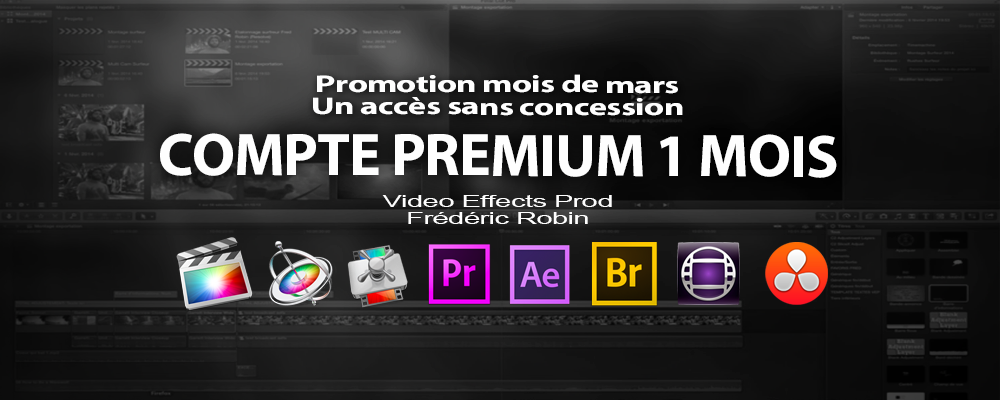 Promotion Compte premium 1 mois 