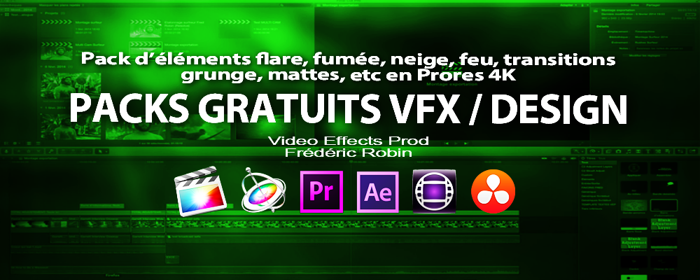 Eléments gratuits pour VFX et Motion Design