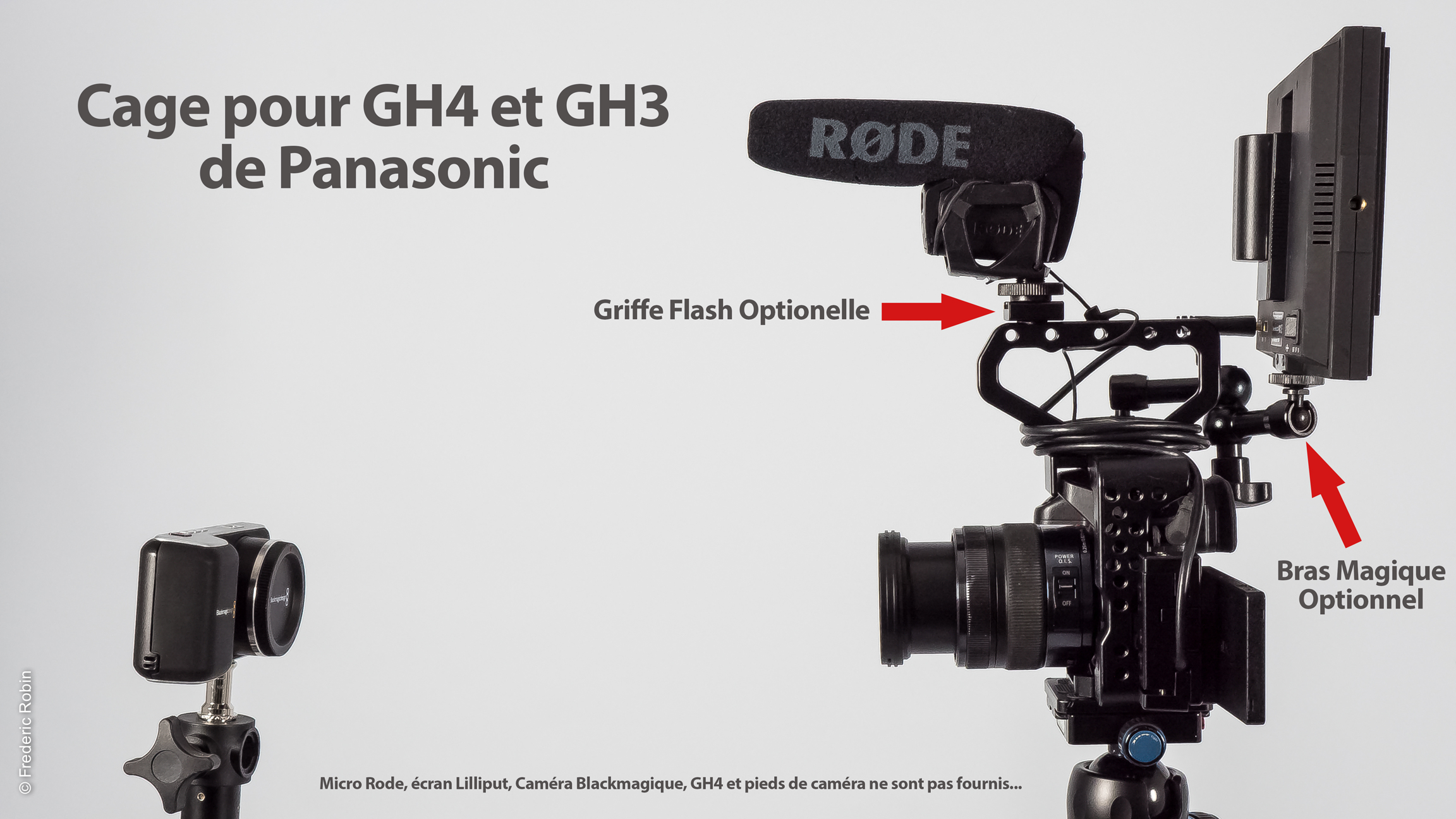 Cage Motionnine Cubecage lumix GH4 et GH3