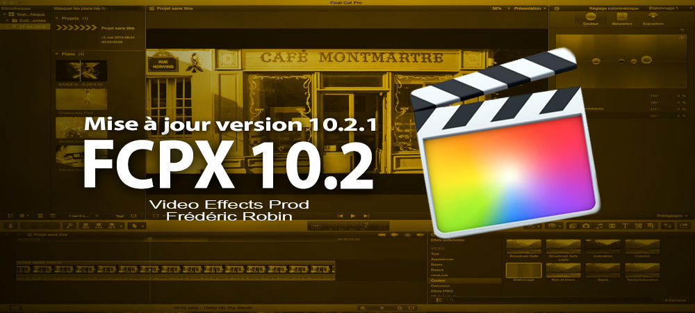 FCPX 10.2 passe à la version 10.2.1