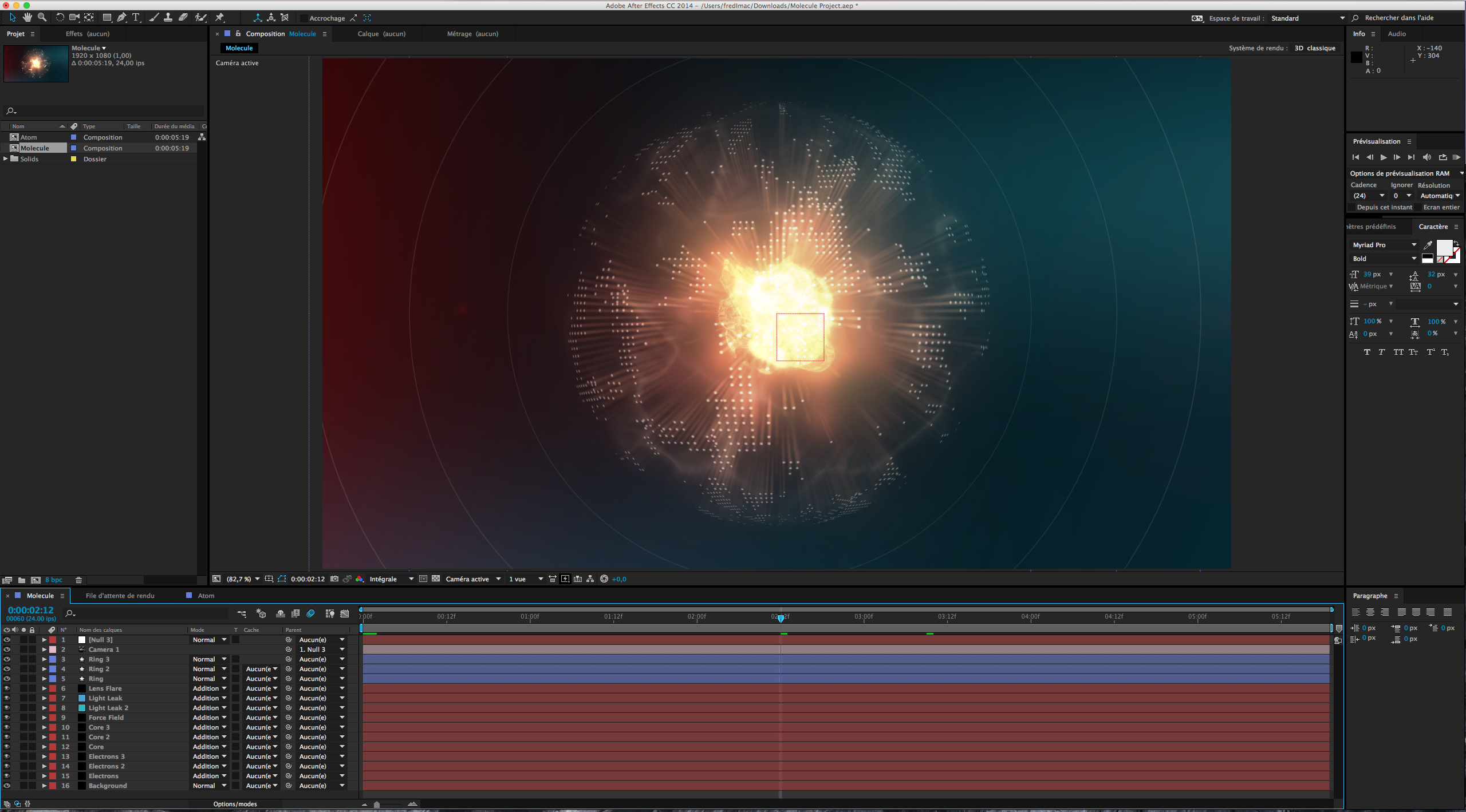 Version After Effects CC 2012