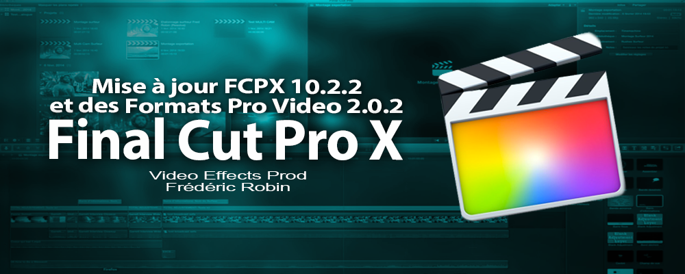 FCPX 10.2 : mise à jour 10.2.2