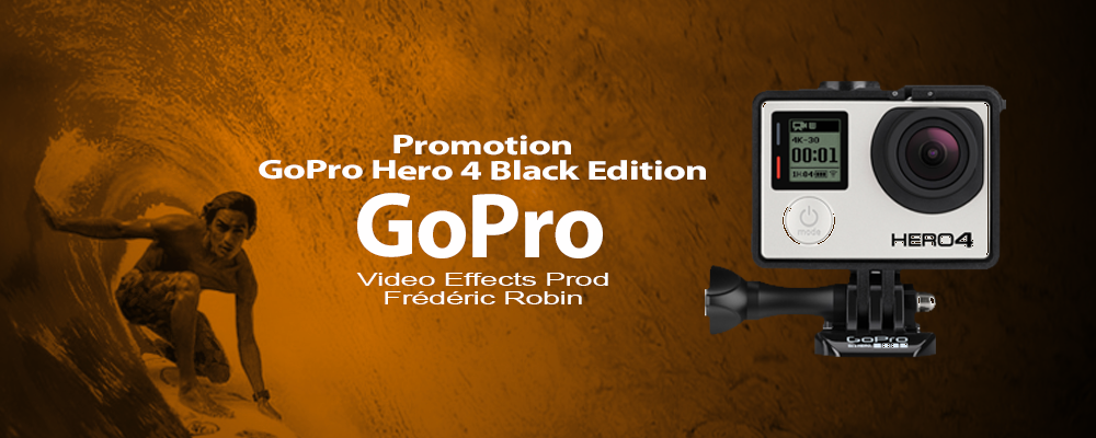 Gopro Hero 4 Black Edition : bon plan fin d'année
