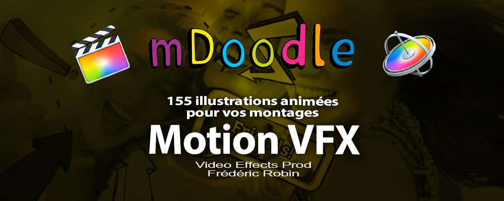 motionVFX : mDoodle 155 animations illustrées