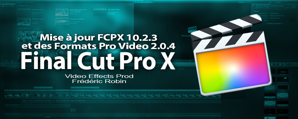 FCPX 10.2 : mise à jour en version 10.2.3