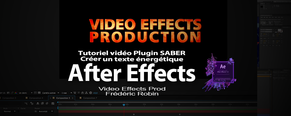 AE Plugin SABER : Tutoriel Animation de texte (Part 1)