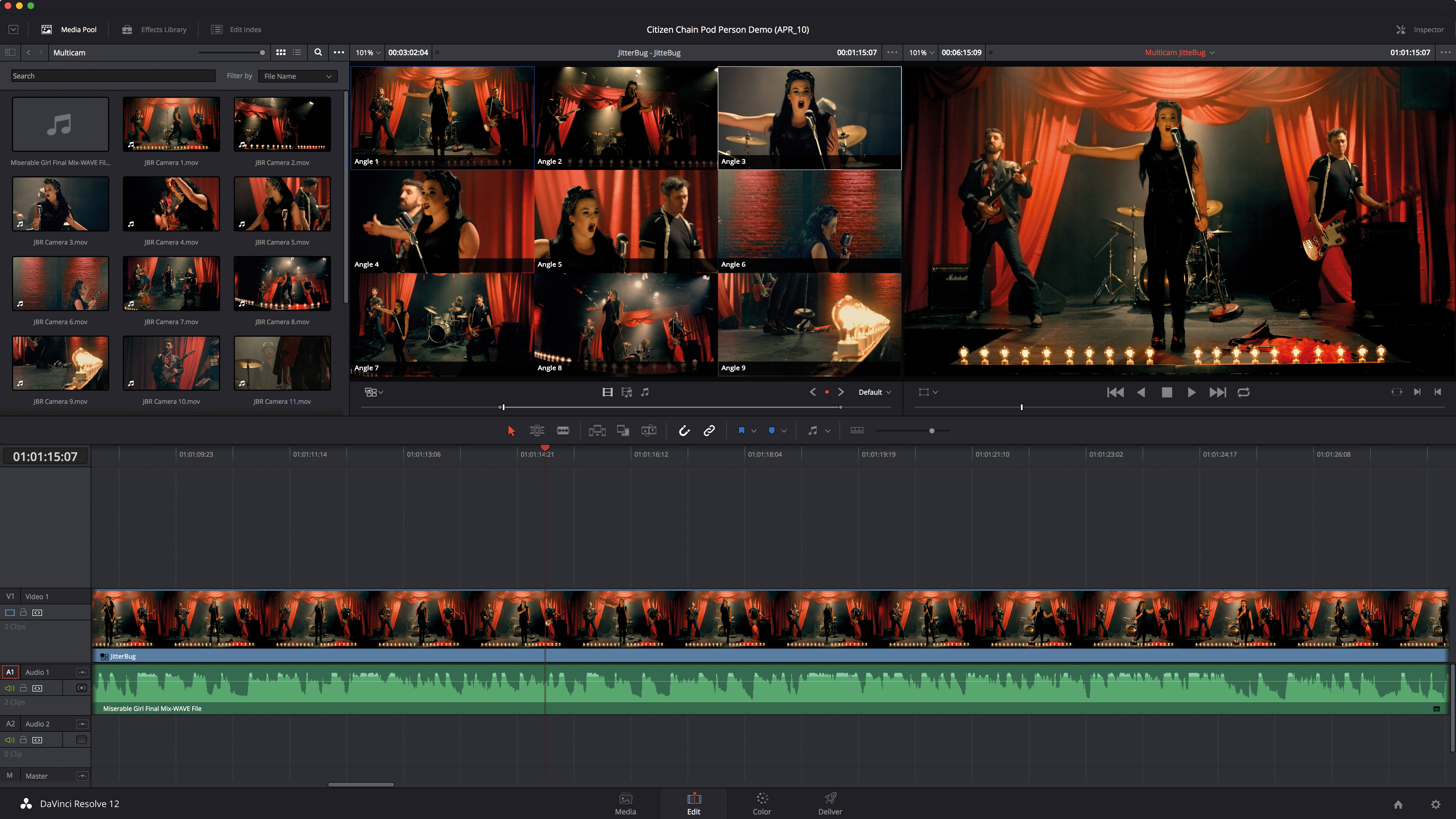 DaVinci Resolve 12 mise à jour en version 12.3.2