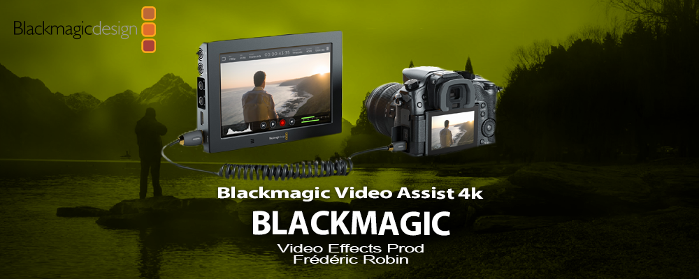 Blackmagic Video Assist enregistrement 4k et ProRes sur carte SD