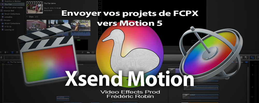 Automatic Duck : Xsend Motion pour FCPX