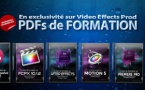 Les livres de formation aux logiciels de Post-Production