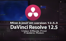 DaVinci Resolve 12.5 mise à jour en version 12.5.3
