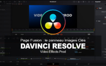 DaVinci Resolve : L'éditeur Images clés dans la page Fusion