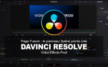 DaVinci Resolve : L'éditeur de points clés Spline