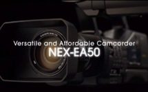 New Caméscope Sony NXCAM : le NEX-EA50