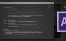 After Effects : gérer la mémoire RAM