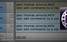 Avid Media Composer : Rajouter des commentaires aux clips Part 14