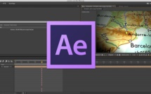 After Effects : Animer une trajectoire sur une carte géographique