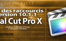 FCPX 10.1 : Pdf des raccourcis du logiciel