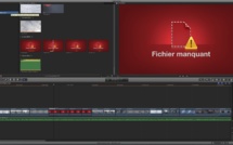 FCPX 10.1 : Relinker les médias à des fichiers d'un projet