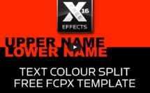idustrial revolution : free fcpx template "Text Colour split"