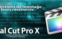 FCPX 10.1 : Les fonctions de montage et leurs raccourcis (vidéo 19)