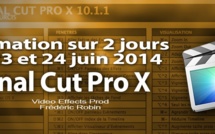 FCPX 10.1 : 2 jours de formation sur Paris
