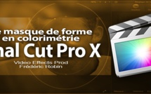 FCPX 10.1 : Le masque de forme pour l'étalonnage (vidéo 50)