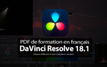 DaVinci Resolve 18 : PDF de formation en français