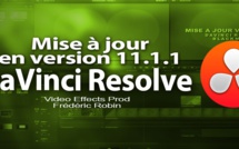 DaVinci Resolve Lite : mise à jour version 11.1.1