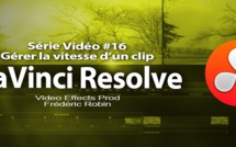 DaVinci Resolve 11 : Gérer la vitesse des rushes #16