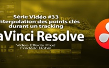 DaVinci Resolve 11 : L'interpolation des points clés durant le tracking #33