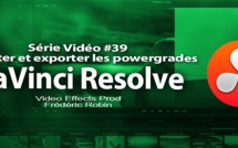 DaVinci Resolve 11 : importer et exporter les powergrades #39