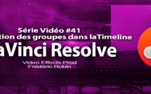 DaVinci Resolve 11 : L'utilisation des groupes dans la timeline #41