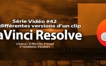 DaVinci Resolve 11 : les différentes versions d'un clip dans la timeline #42