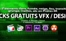 Eléments gratuits pour VFX et Motion Design