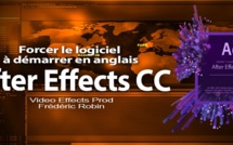 After Effects : Changer la langue au démarrage du logiciel.