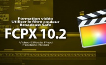 FCPX 10.2 : le filtre Broadcast Safe