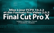 FCPX 10.2 : mise à jour 10.2.2